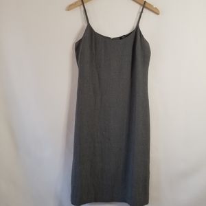New EXPRESS Spaghetti Strap Dress - Gray Glitz